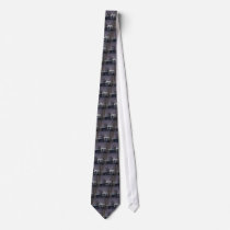 Vietnam Veterans Memorial with Lincoln Memorial Custom Tie