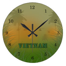 Vietnam Wall Clock