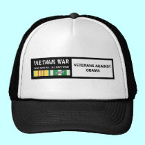 VIETNAM WAR VETERANS AGAINST OBAMA hats