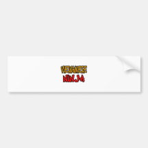 Vietnamese Ninja Bumper Stickers