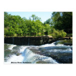 Vieux barrage et cascade de roche cartes postales