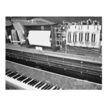 Vieux piano de joueur cartes postales
