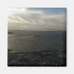View From Atop The Space Needle At Seattle Magnets