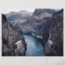 View from Hoover Dam, Nevada/Arizona, USA Flyer
