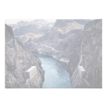 View from Hoover Dam, Nevada/Arizona, USA Custom Invite