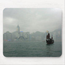 View from Kowloon towards Wan Chai, Hong Kong Mouse Pad