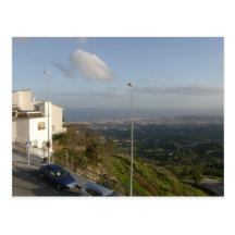 View from Mijas, Spain Postcard