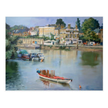 View from Richmond Bridge, Richmond-upon-Thames Post Cards