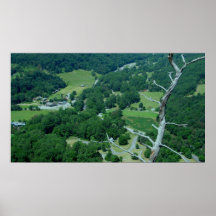 View from Seneca Rocks, West Virginia Print