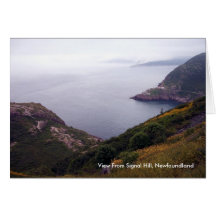 View From Signal Hill 1 Greeting Card