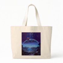View From the Cliffs, View from the Cliffs,  S... Canvas Bag