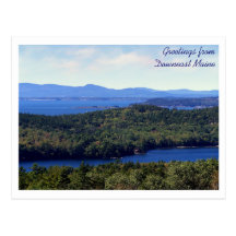 View from the overlook postcards