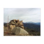View From The Rim of hte World Highway Post Card