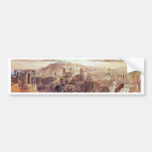 View From Tivoli By Palmer Samuel (Best Quality) Bumper Stickers