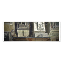 View from Willis Tower looking down Photograph