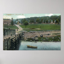 View of a Camp Ground Poster