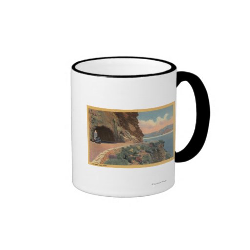 View of Cave Rock Tunnel from Hwy Coffee Mugs