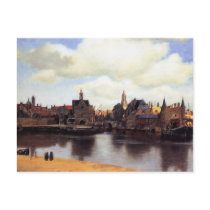 View of Delft Postcard
