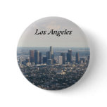 View of Downtown Los Angeles Pinback Button