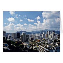 View Of Downtown Seoul Cards