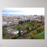 View of Edinburgh Scotland Print