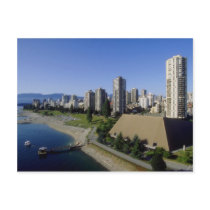 View of English Bay, Vancouver, British Columbia, Post Card