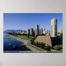 View of English Bay, Vancouver, British Columbia, Print