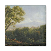 View of Frascati Fridge Magnet