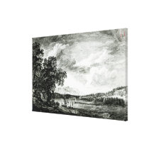 View of Hudson's River of Pakepsey canvas prints
