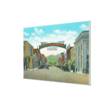 View of Main StreetGrants Pass, OR Canvas Prints