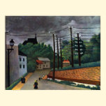 View of Malakoff by Rousseau Vintage Impressionism posters