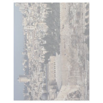 View of Old City from Mount of Olives, Jerusalem, Custom Letterhead