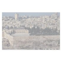 View of Old City from Mount of Olives, Jerusalem, Stationery