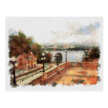 View of Ottawa Locks from Chateau Laurier Postcards