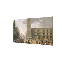 View of Piazza San Marco, Venice, c.1726 Stretched Canvas Prints