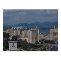 View of Pyongyang, North Korea Post Cards