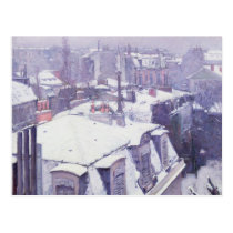View of Roofs  or Roofs under Snow, 1878 postcards