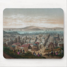 View of San Francisco (1860) mousepad