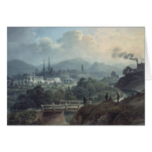 View of Shrewsbury across the Severn Cards
