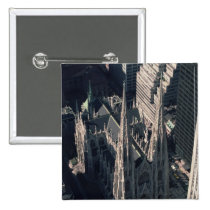 View of St. Patrick's Cathedral buttons