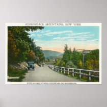 View of State Hwy towards Warrensburg Print