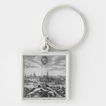 View of Stockholm Key Chains