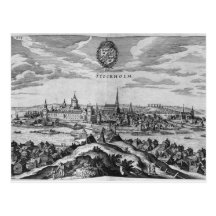 View of Stockholm Postcards