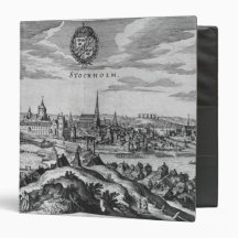 View of Stockholm Vinyl Binder