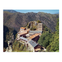 View of the Abbey of St. Martin du Canigou postcards