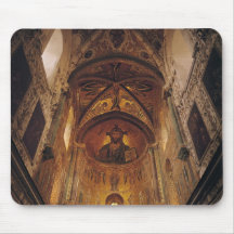 View of the apse with the Christ Pantocrator Mouse Pad