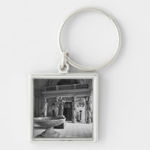 View of the Caryatids Tribune Key Chains