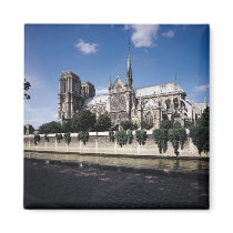 View of the Cathedral from the Seine, 1163-1345 magnets