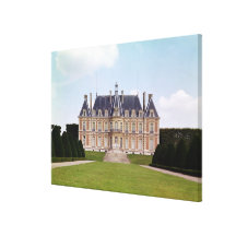 View of the Chateau Canvas Prints