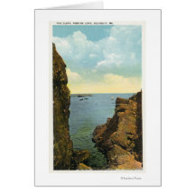 View of the Cleft at Perkins Cove Cards